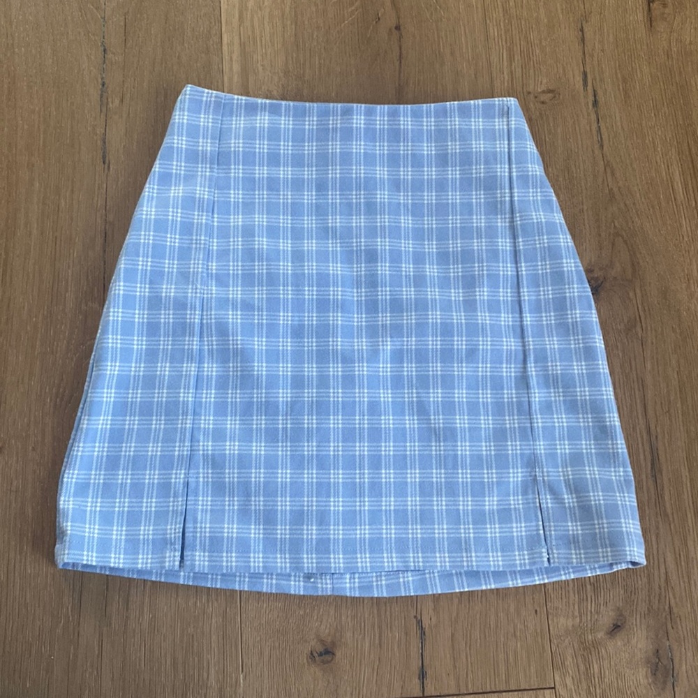 Blue cara skirt